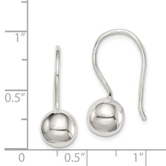 Sterling Silver 8mm Ball Earrings - 2