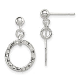 Sterling Silver Dangling Circle Earring