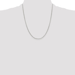 Sterling Silver 2mm Rolo Chain w/4in ext.