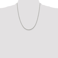 Sterling Silver 2mm Loose Rope Chain - 3