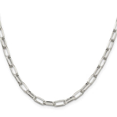 Sterling Silver 5mm Elongated Open Link Chain - 3