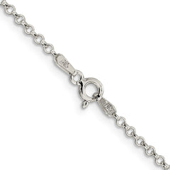 Sterling Silver 2mm Rolo Chain - 14