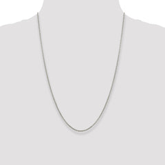 Sterling Silver 2mm Rolo Chain - 5