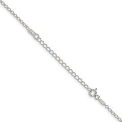 Sterling Silver 2mm Rolo Chain w/2in ext.