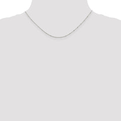 Sterling Silver 1.25mm Rolo with Beads Chain - 4