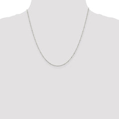 Sterling Silver 1.25mm Rolo with Beads Chain - 3