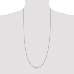 Sterling Silver 1.6mm Loose Rope Chain - 6