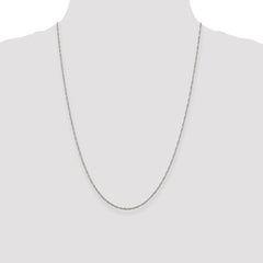 Sterling Silver 1.95mm Loose Rope Chain - 7