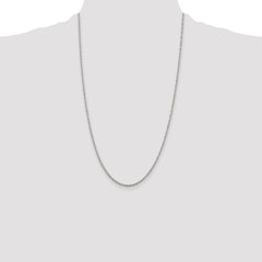Sterling Silver 1.95mm Loose Rope Chain - 4
