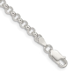 Sterling Silver 4mm Rolo Chain - 2