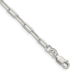 Sterling Silver 3.25mm Elongated Open Link Chain - 4