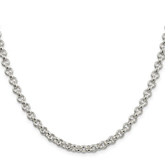 Sterling Silver 5mm Rolo Chain - 4