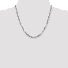 Sterling Silver 5mm Rolo Chain - 4