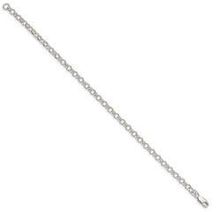 Sterling Silver 4mm Rolo Chain - 10