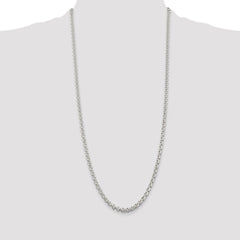Sterling Silver 4.6mm Rolo Chain - 2