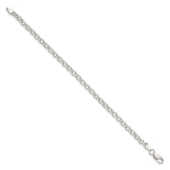 Sterling Silver 4.75mm Rolo Bracelet