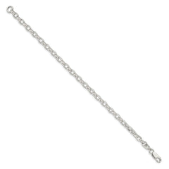 Sterling Silver 4.4mm Oval Fancy Rolo Chain - 3