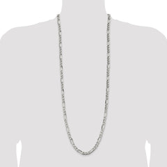 Sterling Silver 6.75mm Figaro Chain - 13