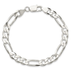 Sterling Silver 7.5mm Figaro Chain - 13