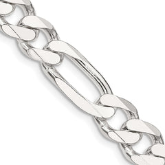 Sterling Silver 9mm Figaro Chain - 4