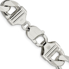 Sterling Silver 13.5mm Figaro Chain - 2