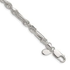 Sterling Silver 4.75mm D/C Figarope Chain - 4