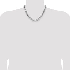 Sterling Silver 7mm D/C Figarope Chain - 2