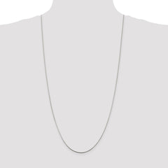 Sterling Silver 1.25mm Diamond-cut Snake Chain - 2