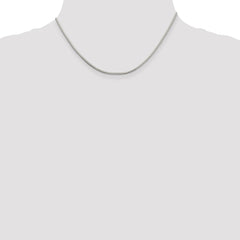 Sterling Silver 2mm Diamond-cut Snake Chain - 4