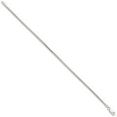 Sterling Silver 2mm Diamond-cut Snake Chain - 2