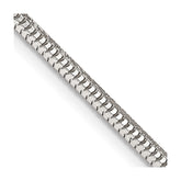 Sterling Silver 2.5mm Diamond-cut Snake Chain - 4
