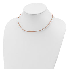 Sterling Silver 18inch 1.5mm Natural Leather Cord Necklace