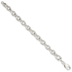 Sterling Silver Fancy Link Bracelet - 6