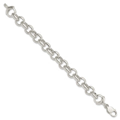 Sterling Silver Fancy Link Bracelet - 2