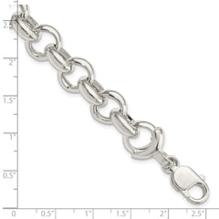 Sterling Silver Fancy Link Bracelet - 2