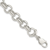 Sterling Silver Fancy Link Bracelet - 2
