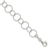 Sterling Silver Fancy Bracelet - 5