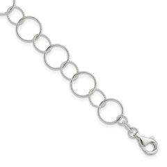 Sterling Silver Fancy Bracelet - 5