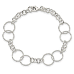 Sterling Silver Necklace, Bracelet and Earring Set