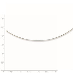 Sterling Silver Rhodium-plated 1mm Round Cubetto