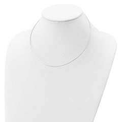 Sterling Silver Rhodium-plated 1mm Round Cubetto