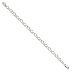 Sterling Silver Polished Fancy Link Bracelet - 2
