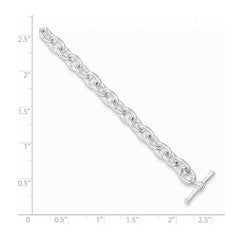 Sterling Silver Toggle Link Bracelet
