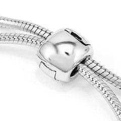 Sterling Silver Antiqued Reflections Black Crystal Adjustable Bracelet