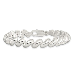 Sterling Silver Fancy Polished San Marco Bracelet
