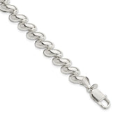 Sterling Silver Fancy Polished San Marco Bracelet