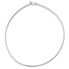 Sterling Silver 3mm Cubetto Necklace - 3