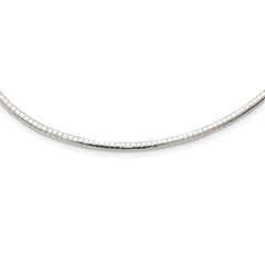 Sterling Silver 3mm Cubetto Necklace - 3