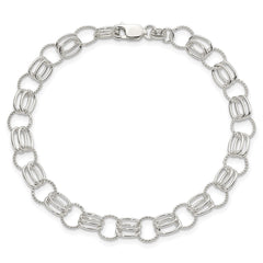 Sterling Silver Link Bracelet - 3