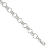 Sterling Silver Link Bracelet - 3